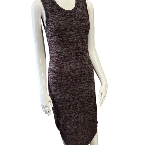 Aritzia burgundy Sheath Midi Dress - Picture 5 of 5